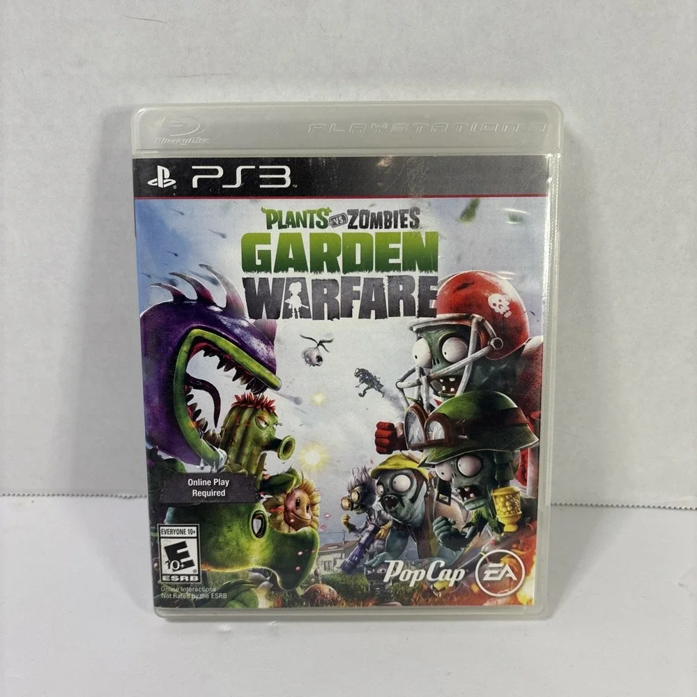 Plants vs Zombies Garden Warfare Sony PlayStation 3 PS3 EA PopCap Shooter Game